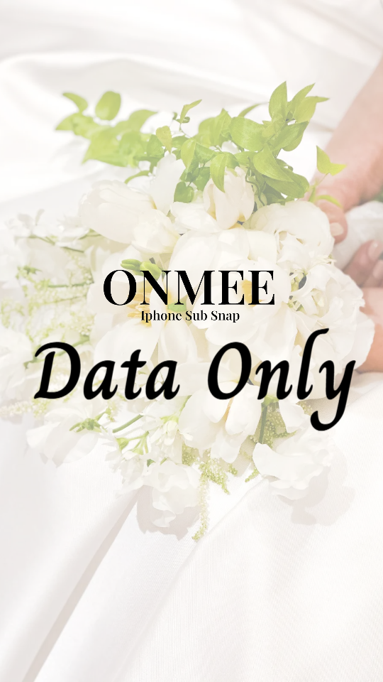 [Data Only] 단 한 번 뿐인 따뜻한 아름다움을 담아드리는 𝐎𝐧𝐦𝐞𝐞 𝐒𝐧𝐚𝐩✨🤍🫧