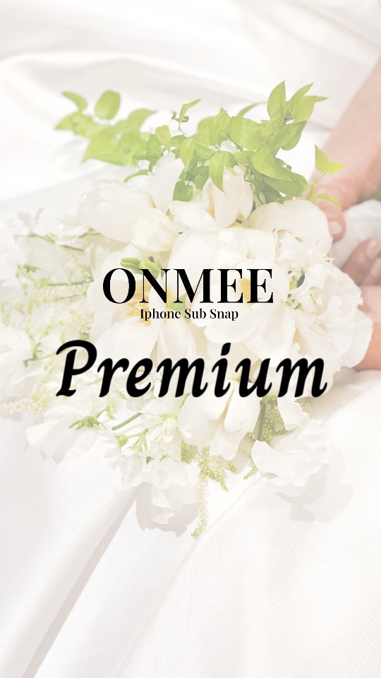 [Premium] 단 한 번 뿐인 따뜻한 아름다움을 담아드리는 𝐎𝐧𝐦𝐞𝐞 𝐒𝐧𝐚𝐩✨🤍🫧